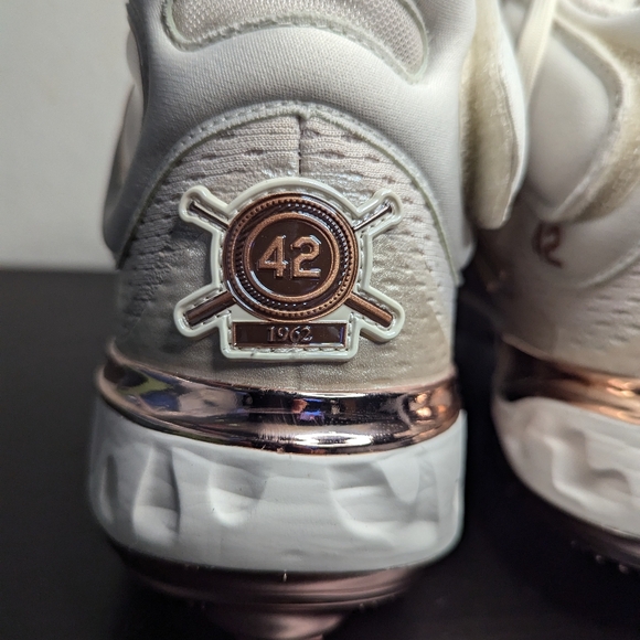Mens Sizes Nike Alpha Huarache Elite 4 Mid Jackie Robinson Day Baseball Cleats - Picture 8 of 10